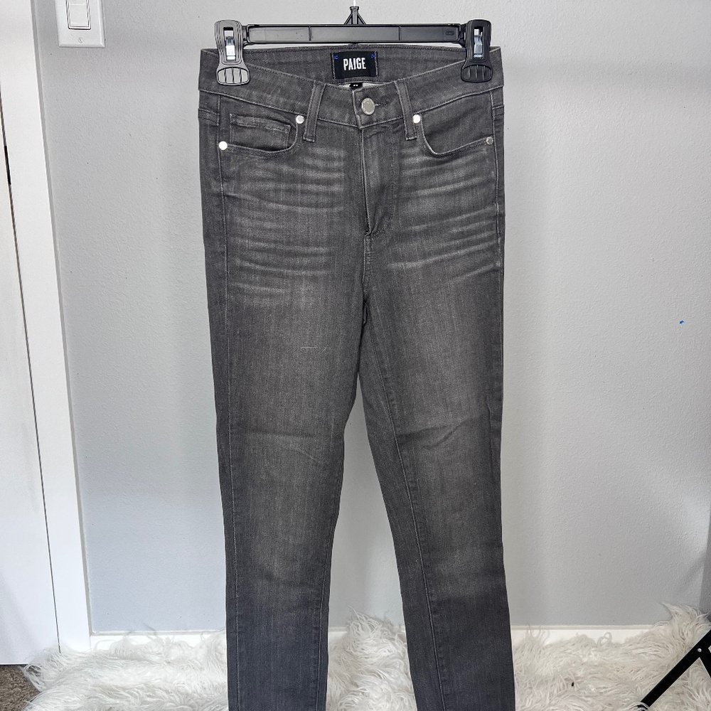 Paige Grey Skinny Jeans
